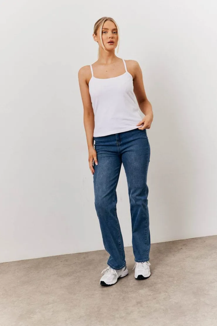 Outlet In The Style 2 Pack Cami Top Monochrome