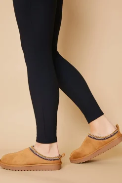 In The Style Aztec Faux Suede Shoe
