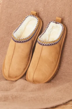 In The Style Aztec Faux Suede Shoe
