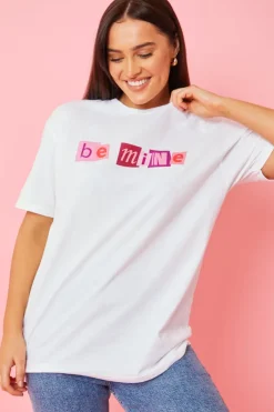 Outlet In The Style Be Mine Graphic T-Shirt