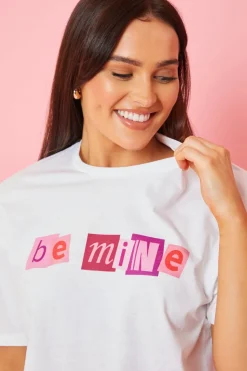 Outlet In The Style Be Mine Graphic T-Shirt