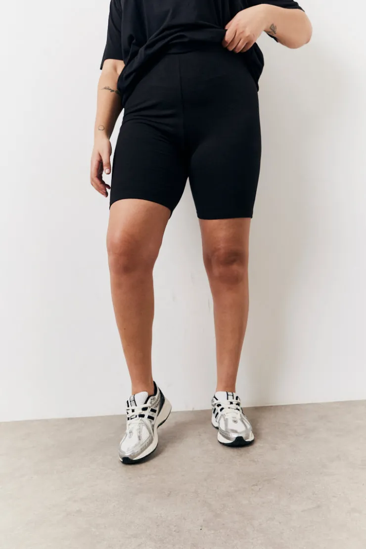 Discount In The Style 2 Pack Cycling Short Black