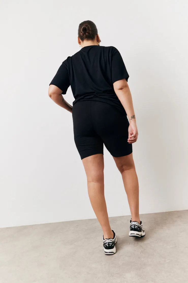 Discount In The Style 2 Pack Cycling Short Black