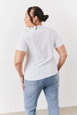 Clearance In The Style Black and White 2 Pack Slim Fit Crew Neck T-Shirt Monochrome