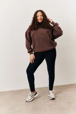 Sale In The Style Oversized Hoodie Brown