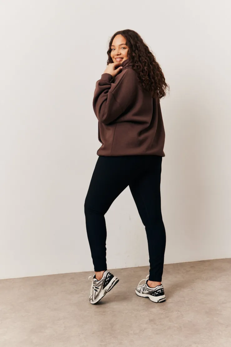 Sale In The Style Oversized Hoodie Brown