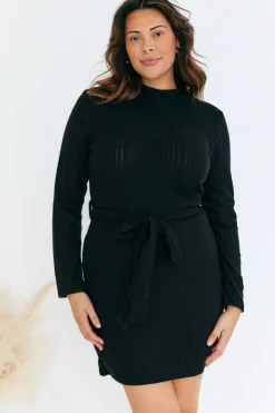 Best In The Style Brushed Rib Bodycon Dress