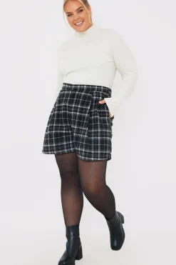 Sale In the Style Brushed Rib High Neck Long Sleeve Top