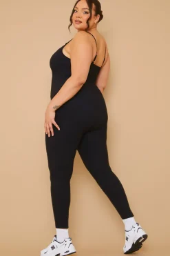 Sale Fits Built-In Bra Strappy Sculpt and Control Unitard