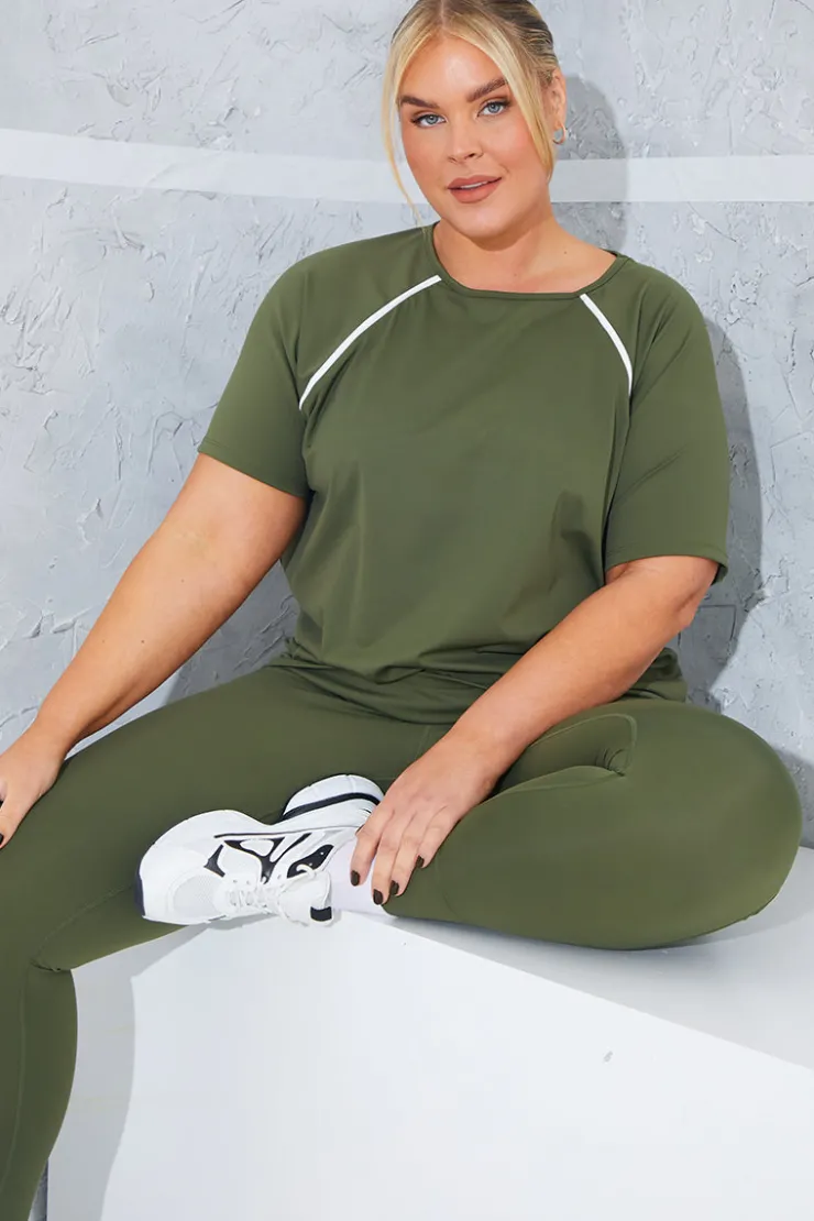 In the Style Contrast Active T-Shirt
