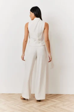 Clearance In The Style Tux Waistcoat Cream