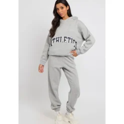 Hot Urban Bliss Cuffed Marl Grey Jogger