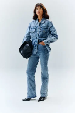 Clearance In The Style Denim Shirt Blue