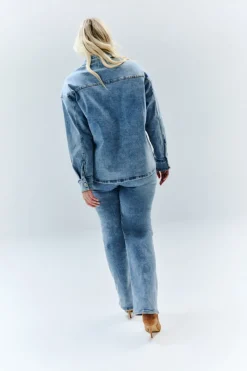 Clearance In The Style Denim Shirt Blue