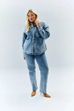 Clearance In The Style Denim Shirt Blue