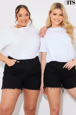 Hot Fits Denim Short Black