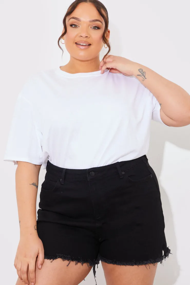 Hot Fits Denim Short Black