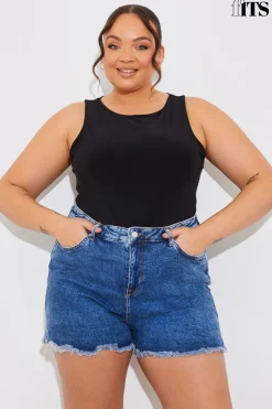 Fits Denim Short Blue