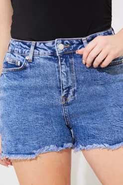 Fits Denim Short Blue