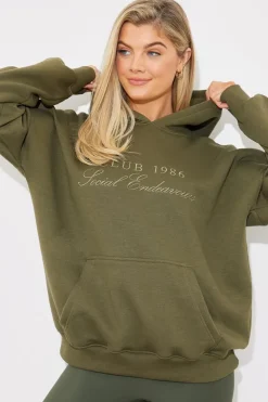 Outlet In The Style Embroidered Club 1986 Jersey Hoodie