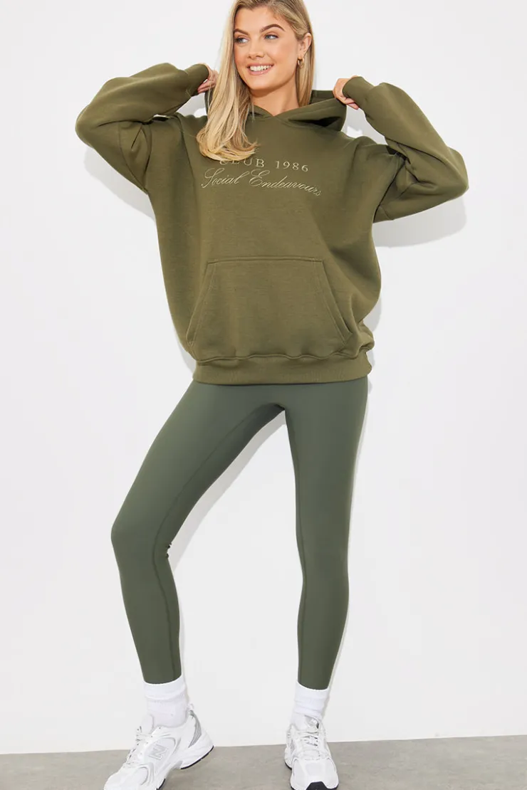 Outlet In The Style Embroidered Club 1986 Jersey Hoodie