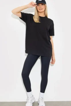 Discount Fits Embroidered Jersey Crew Neck T-Shirt