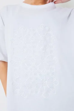 Best In the Style Emroidered T-Shirt White