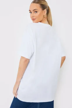 Best In the Style Emroidered T-Shirt White