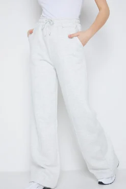 Clearance Fits Fleeceback Straight Leg Jogger Grey