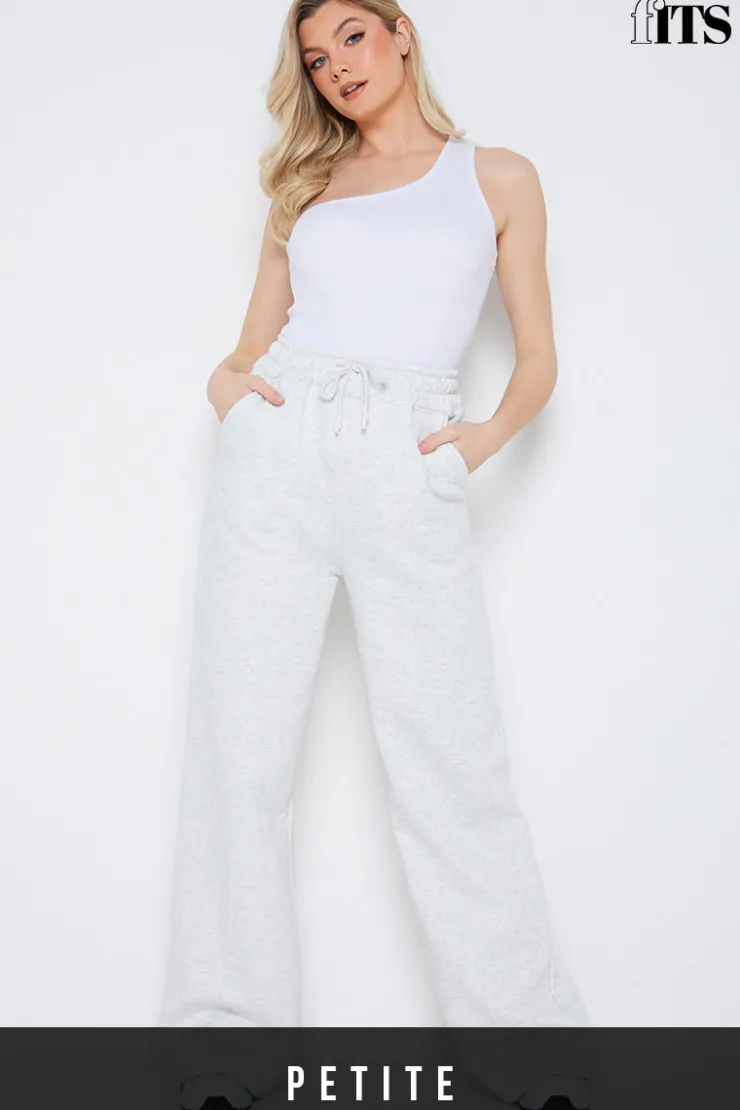 Clearance Fits Fleeceback Straight Leg Jogger Grey