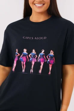 Clearance In The Style Girls Aloud Tour T-Shirt Black