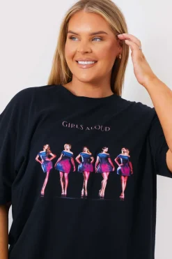 Clearance In The Style Girls Aloud Tour T-Shirt Black