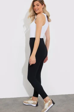 Hot Fits High Waisted Sculpt and Control Ribbed Leggings