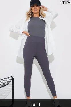 Hot Fits High Waisted Sculpt and Control Ribbed Leggings