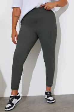 Hot Fits High Waisted Sculpt and Control Ribbed Leggings