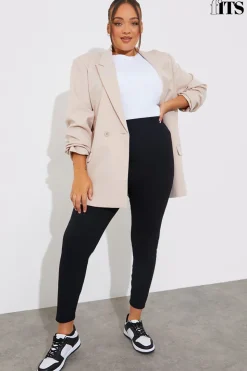 Hot Fits High Waisted Sculpt and Control Ribbed Leggings