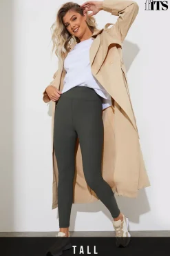 Hot Fits High Waisted Sculpt and Control Ribbed Leggings
