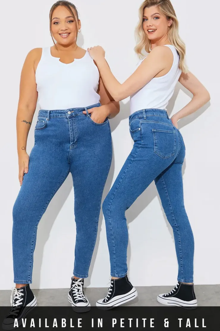 Outlet Fits High Waisted Skinny Jeans