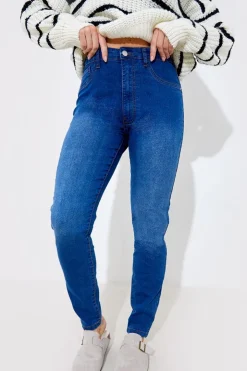 Hot In The Style Jeggings Blue