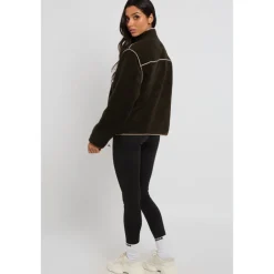 Urban Bliss Khaki Fleece Jacket
