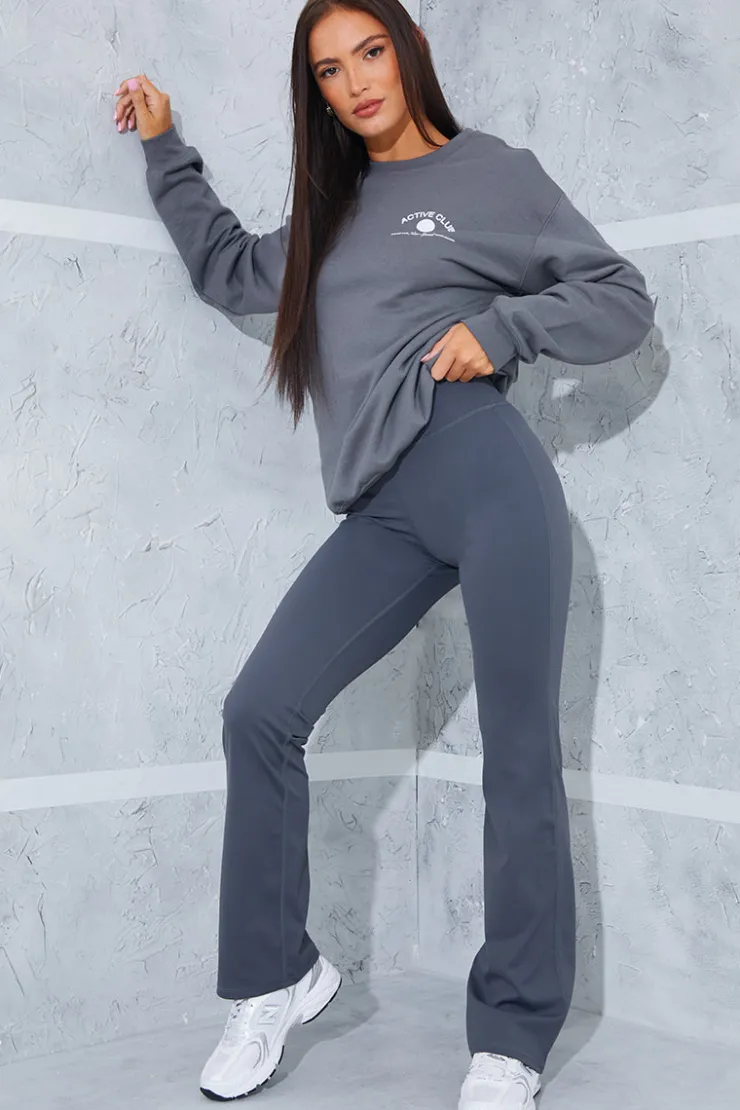Outlet In the Style Kick Flare Yoga Leggings