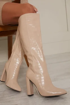 Outlet In The Style Knee High Boots