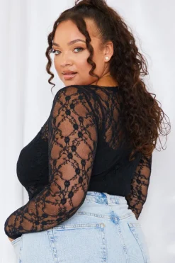 Best In the Style Lace Top