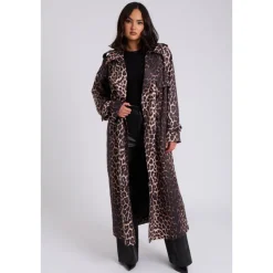 New Urban Bliss Leopard Print Trench