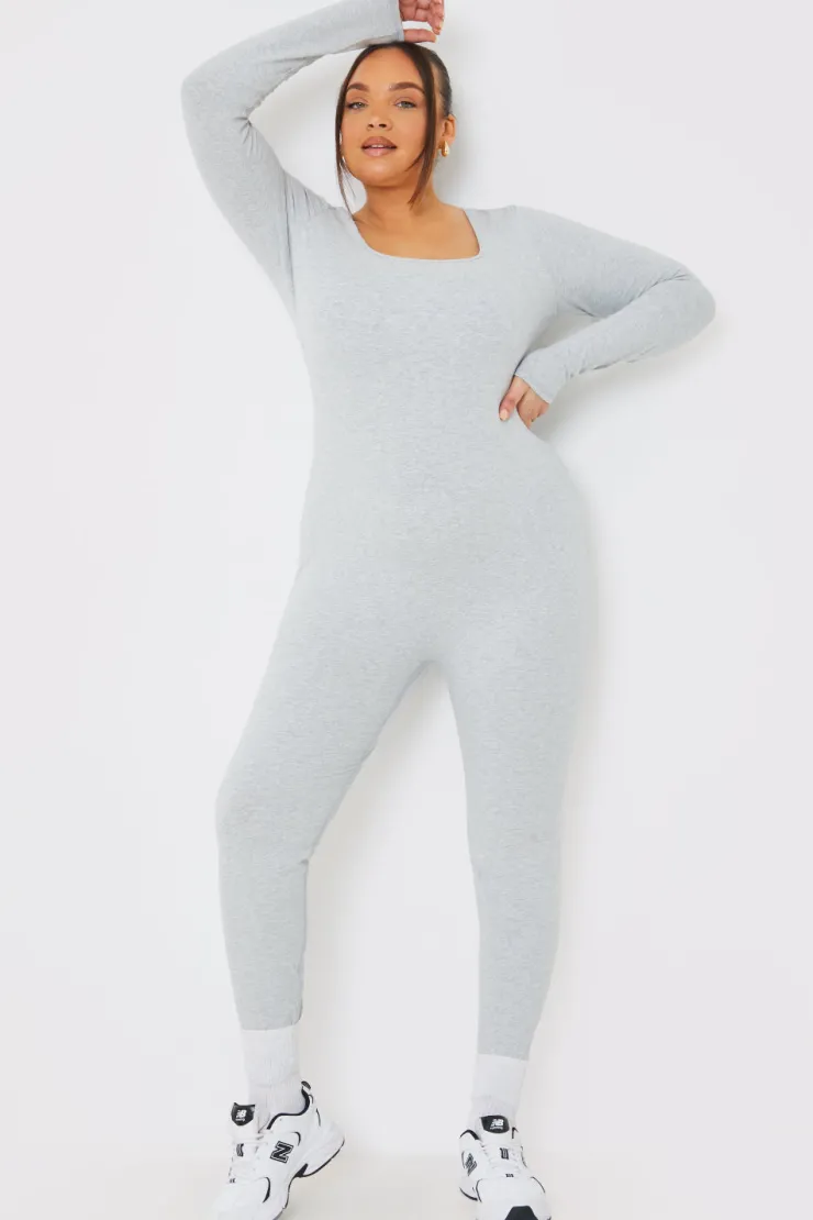 Best In the Style Long Sleeve Scoop Neck Unitard