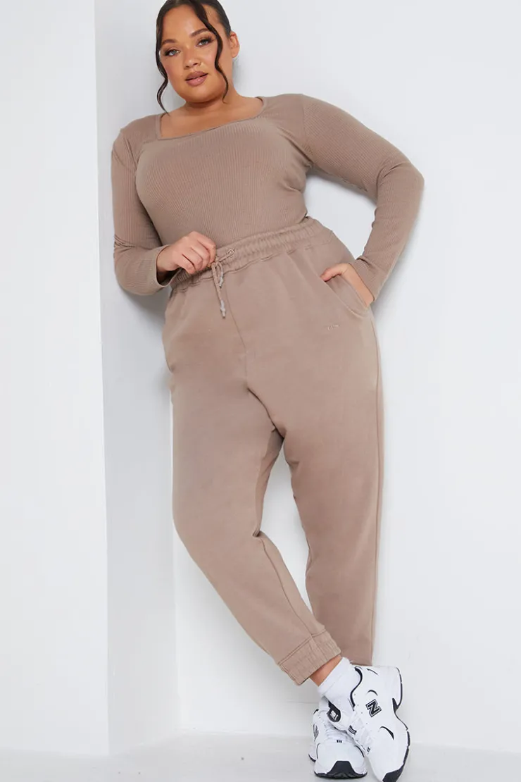 Best In The Style Long Sleeved Ribbed Square Neck Bodysuit