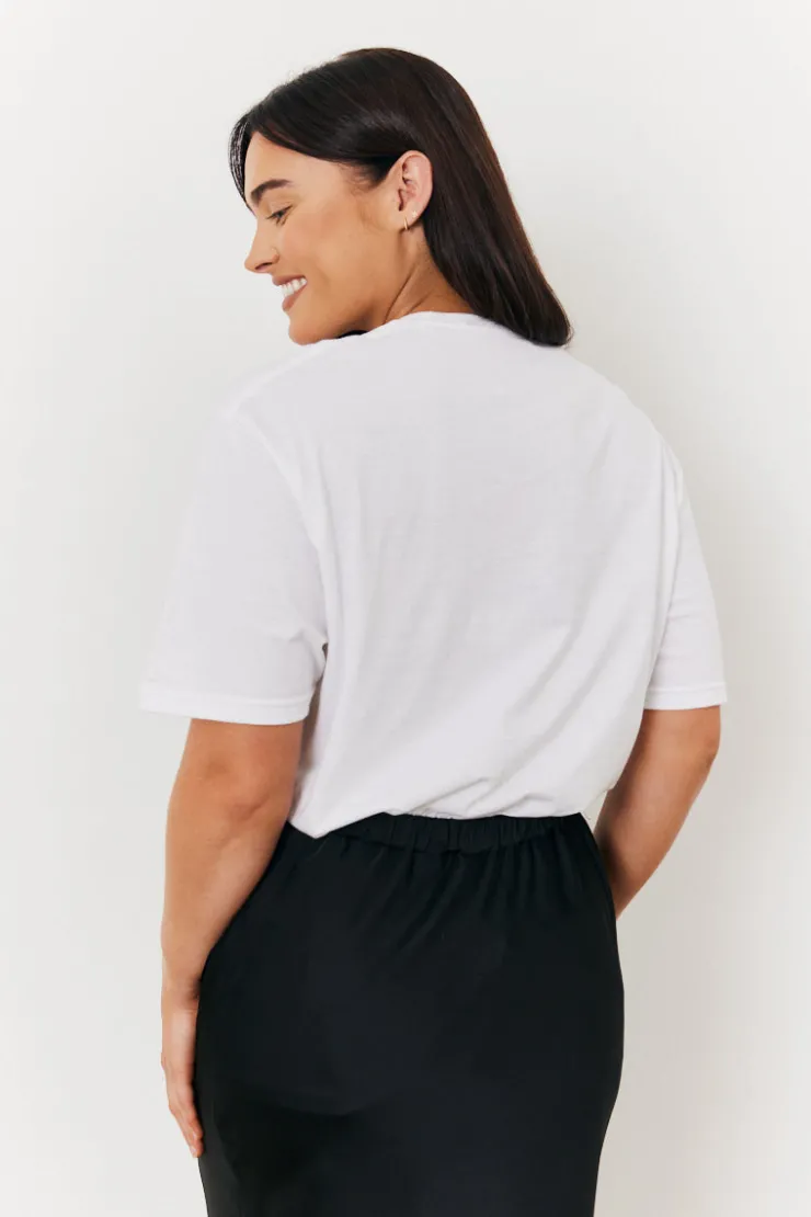 Best In the Style Maternity Slogan T Shirt White