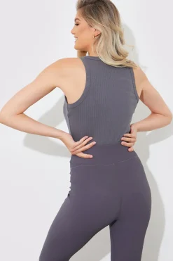 Best In The Style More Sustainable Ribbed Racer Vest