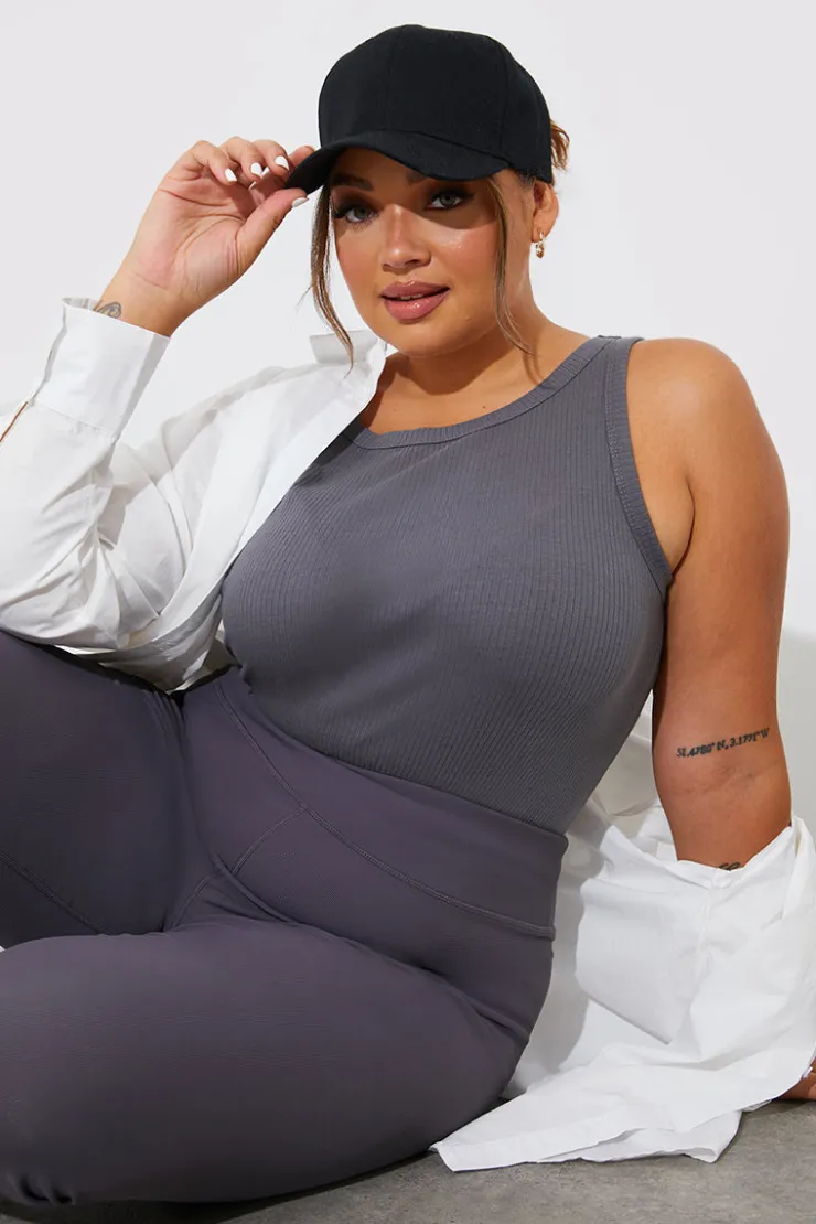 Best In The Style More Sustainable Ribbed Racer Vest