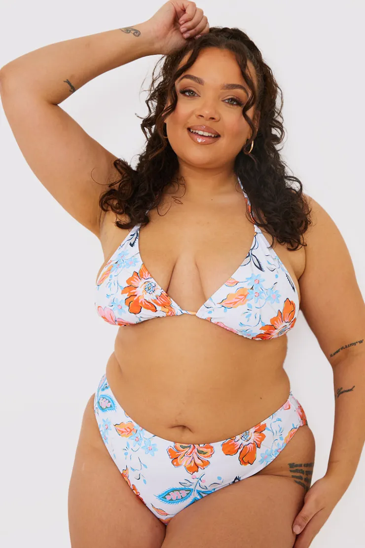Outlet In the Style Floral Bikini Brief Multi